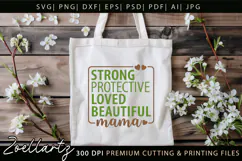 Mothers Day SVG for Cricut Mommy Mom Mama T-shirt Mug Design Product Image 5