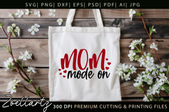 Funny Mom Life SVG for Cricut Mothers Day T-shirt Mug Design Product Image 5