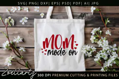 Funny Mom Life SVG for Cricut Mothers Day T-shirt Mug Design Product Image 5