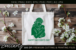 Mothers Day SVG for Cricut Mom Mama T-shirt Mug Card Design Product Image 6