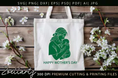 Mothers Day SVG for Cricut Mom Mama T-shirt Mug Card Design Product Image 6