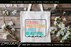 Mothers Day SVG for Cricut Mommy Mom Mama T-shirt Mug Design Product Image 4