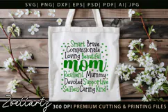 Mothers Day Subway Art SVG Mummy Mama Mom T-shirt Mug Design Product Image 7