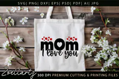 Mothers Day SVG for Cricut Mummy Mama Mom T-shirt Mug Design Product Image 5