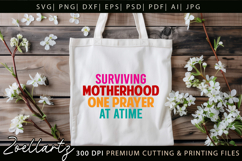 Motherhood Mom SVG for Cricut Mothers Day T-shirt Mug Design Product Image 6