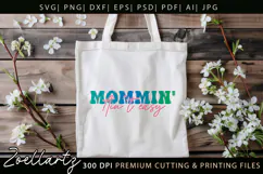 Funny Mom Life SVG for Cricut Mothers Day T-shirt Mug Design Product Image 6
