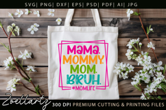 Funny Mom Life SVG for Cricut Mothers Day T-shirt Mug Design Product Image 4