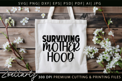 Motherhood Mom SVG for Cricut Mothers Day T-shirt Mug Design Product Image 7