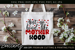 Motherhood Mom SVG for Cricut Mothers Day T-shirt Mug Design Product Image 6