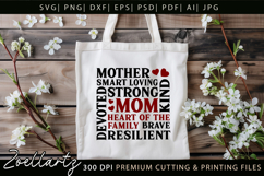Mothers Day Subway Art SVG Mummy Mama Mom T-shirt Mug Design Product Image 4