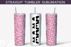 Mothers Day Tumbler Wrap | Mama Leo Tumbler Sublimation Product Image 1