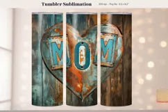 Mothers Day Tumbler Wrap mom Tumbler Sublimation Design