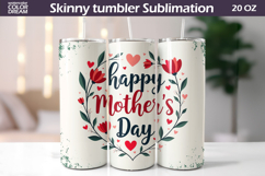 Mothers Day Tumbler Wrap | Happy Mothers Day Tumbler Product Image 1
