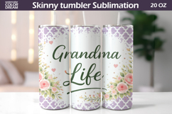Grandma Quote Tumbler Wrap | Mother's Day Gift Product Image 1