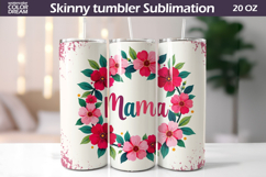 Mothers Day Tumbler Wrap | Mama Tumbler Product Image 1