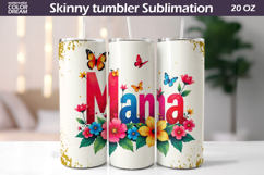 Mothers Day Tumbler Wrap | Mama Tumbler Product Image 1