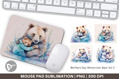 Mouse Pad Mothers Day Bear Product Image 1