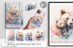 Digital Paper Mothers Day Bear Product Image 1