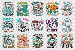 Mother's Day clipart printable sublimation bundle png Product Image 3