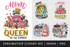 Mother's Day clipart printable sublimation design png Product Image 1