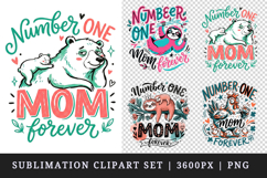 Mother's Day clipart printable sublimation design png Product Image 1