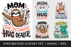 Mother's Day clipart printable sublimation design png Product Image 1