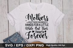 Mothers Hold Their Children&#039;s SVG - Mother&#039;s Design Product Image 1