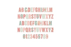 Mother's Notes Color Font Product Image 5