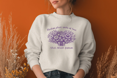 Mothers Day SVG PNG, Floral Mom Shirt Design, Gift For Mom Product Image 3