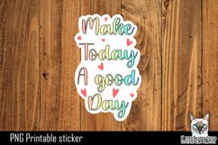 Motivational Sticker | Inspirational Sticker Printable PNG Product Image 1