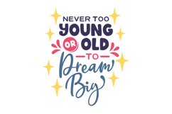 Dream Big SVG Cut File Product Image 1