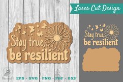 Motivational Laser Cut Decoration SVG 8 Product Image 1