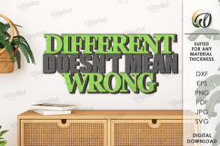 Motivational phrases sign Laser Cut. Wall Decor SVG Product Image 1