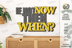 Motivational phrases signs Laser Cut Bundle. Wall Decor SVG Product Image 13