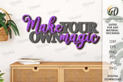 Motivational phrases signs Laser Cut Bundle. Wall Decor SVG Product Image 8