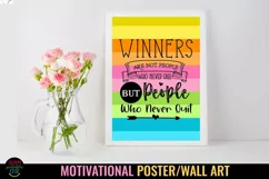 Motivational Poster Wall Art Classroom Poster I Office Positive Affirmation Poster I Daily Affirmation Wall Art for Kids