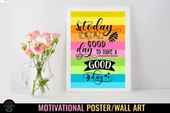 Motivational Poster Wall Art Classroom Poster I Office Positive Affirmation Poster I Daily Affirmation Wall Art for Kids