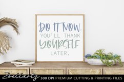 Inspirational Quote SVG PNG EPS DXF Motivational Quote SVG Product Image 1