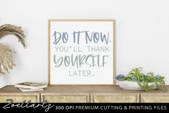 Inspirational Quote SVG PNG EPS DXF Motivational Quote SVG Product Image 1