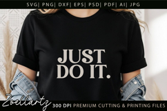 Do It Yourself T-shirt Inspirational Motivational Quote SVG Product Image 4