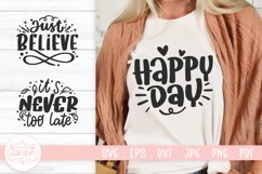 Motivational Quotes SVG Bundle | Inspirational Quotes Product Image 1