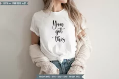 You got this | Motivational SVG Product Image 2