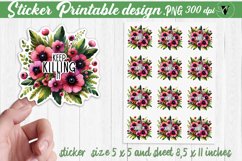 Motivational Sticker | Printable stickers | Keep Killing it Product Image 1