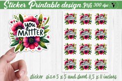 Motivational Stickers bundle | Printable stickers Product Image 8