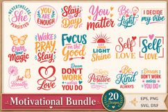 Motivational SVG Bundle Product Image 1