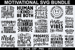 Motivational SVG Bundle - Motivational Design Product Image 1