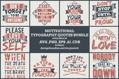 MOTIVATIONAL TYPOGRAPHY QUOTES BUNDLE SVG PNG EPS AI CDR
