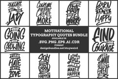 MOTIVATIONAL TYPOGRAPHY QUOTES BUNDLE SVG PNG EPS AI CDR