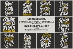 MOTIVATIONAL TYPOGRAPHY QUOTES BUNDLE SVG PNG EPS AI CDR