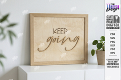 Motivational Wall Sign Laser Cut | Home Decor | Wall Decor Product Image 1